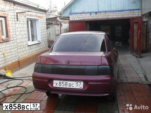 Фото автомобиля LADA 2110, 2001 — госномер Х858ВС57. Цвет: СЕРЕБРИСТЫЙ ТЕМНО-КРАСНЫЙ