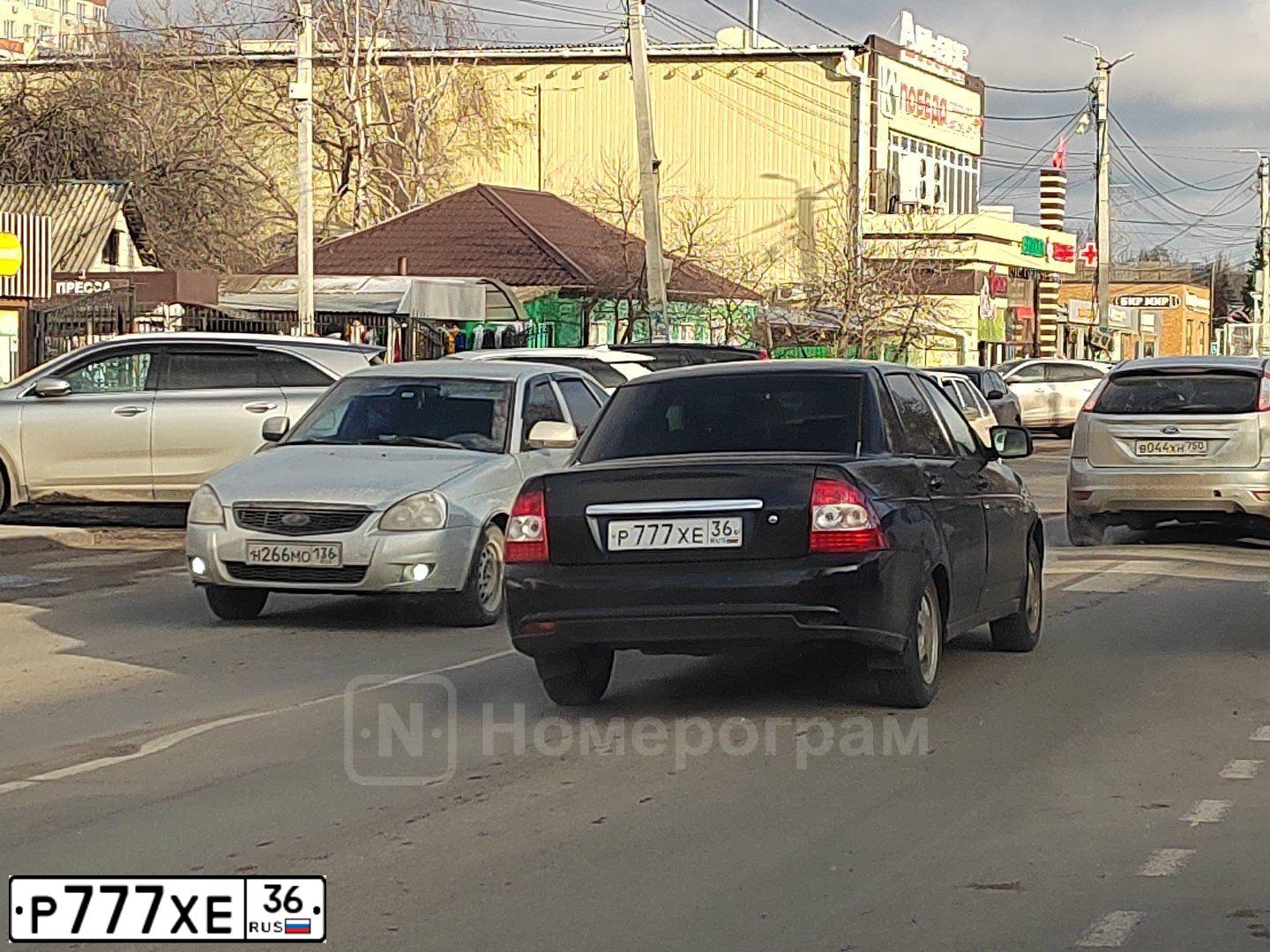 Фото автомобиля MERCEDES SPRINTER, 2003 — госномер Р777ХЕ36. Цвет: Белый