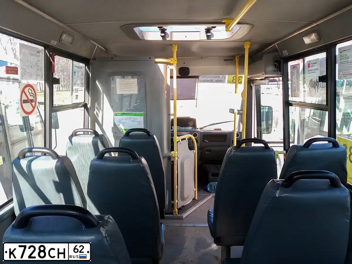 Фото автомобиля GAZ GAZEL NEXT, 2015 — госномер К728СН62. Цвет: Белый