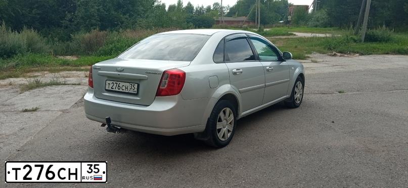 Фото автомобиля CHEVROLET LACETTI, 2007 — госномер М044АР35