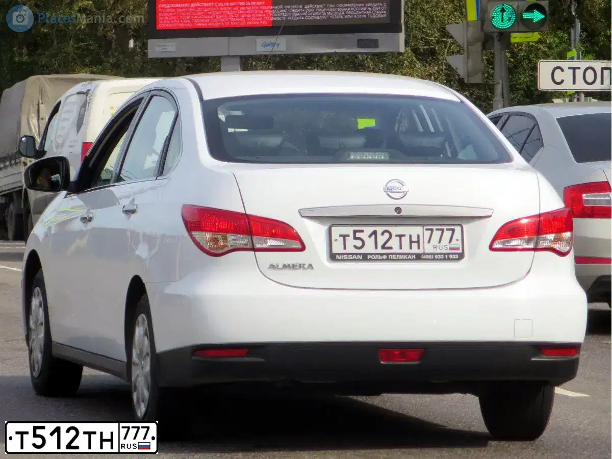 Фото автомобиля NISSAN ALMERA, 2016 — госномер В727УО69