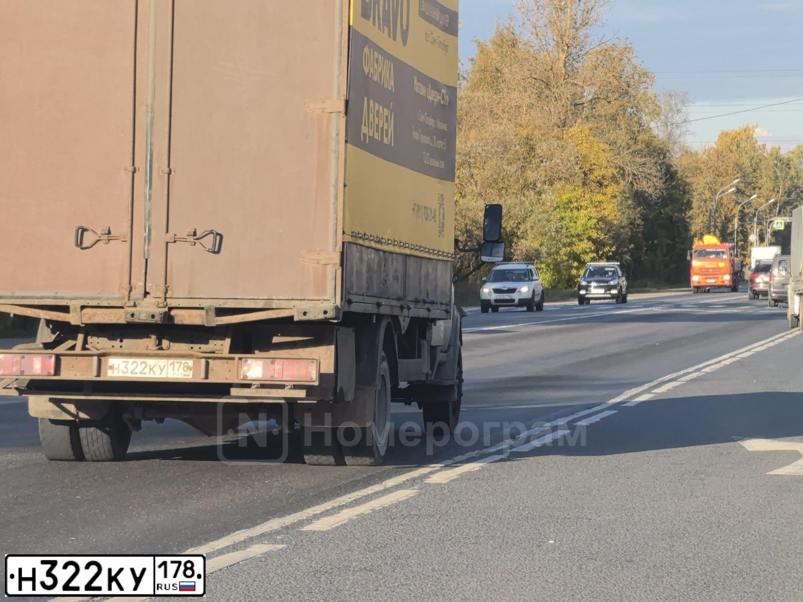 Фото автомобиля GAZ 3310 WALDAI, 2012 — госномер Н322КУ178. Цвет: БЕЛЫЙ