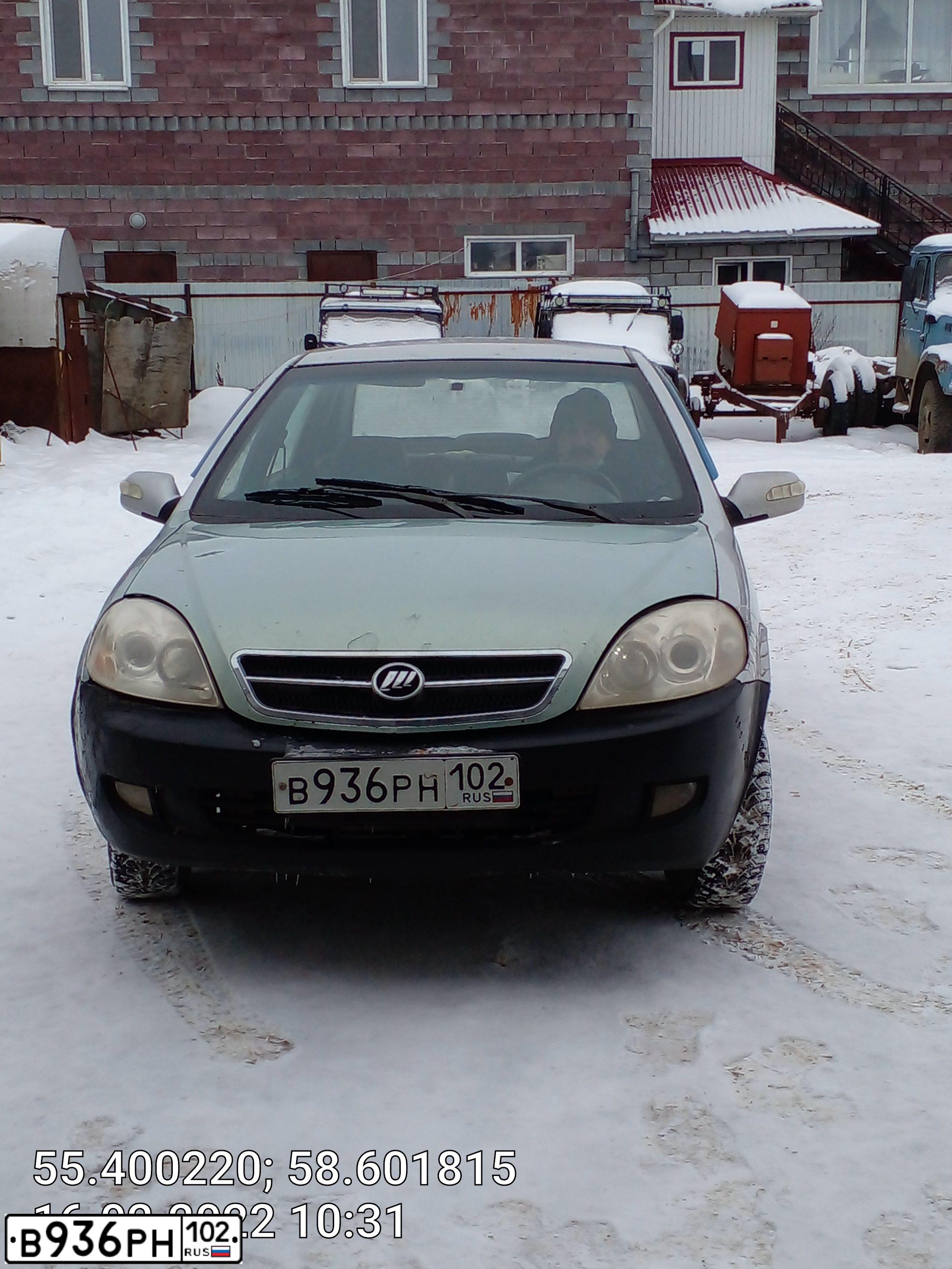 Фото автомобиля LIFAN BREEZ, 2008 — госномер В781НС702. Цвет: СЕРЕБРО