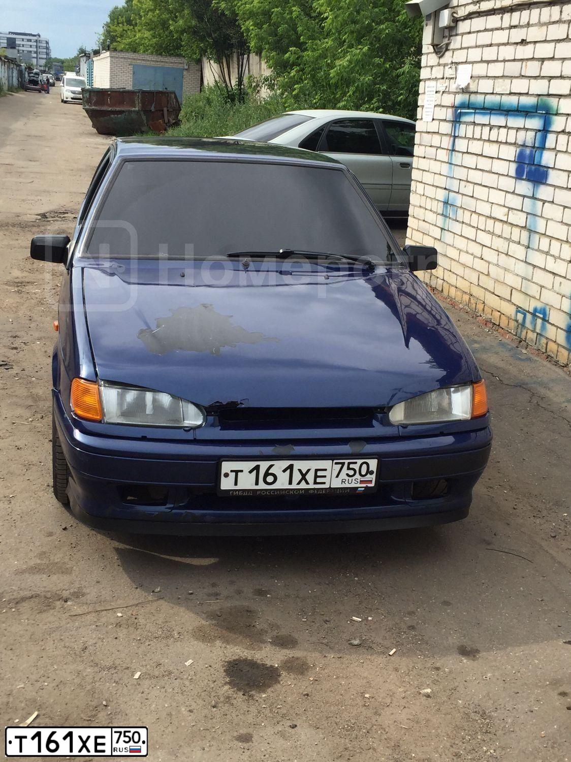 Фото автомобиля LADA 2113, 2011 — госномер В547СС09. Цвет: синий