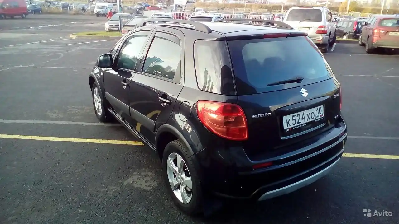 Фото автомобиля SUZUKI SX4, 2012 — госномер В492СА51. Цвет: ЧЕРНЫЙ