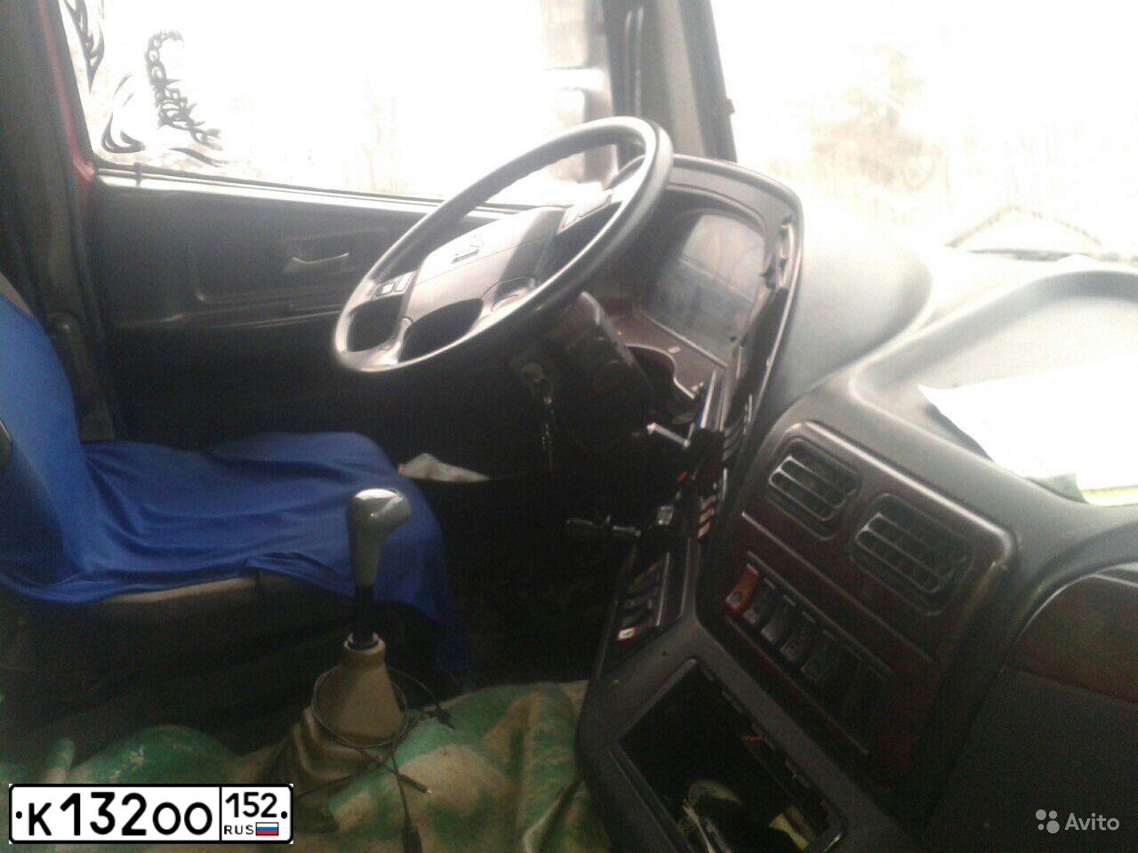 Фото автомобиля HOWO ZZ 3315, 2008 — госномер К132ОО52. Цвет: КРАСНЫЙ
