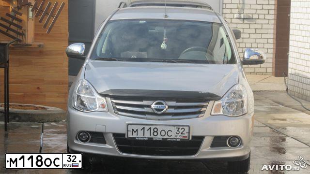 Фото автомобиля NISSAN ALMERA /AVTOVAZ/, 2013 — госномер О364НО03. Цвет: Серебристый