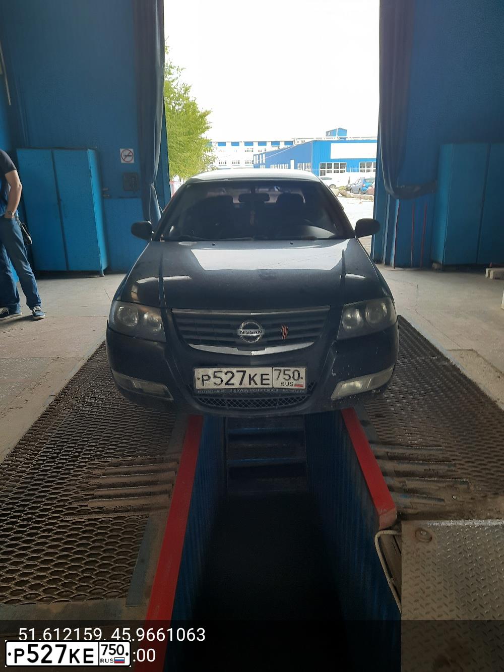 Фото автомобиля NISSAN ALMERA, 2010 — госномер В176ВК197. Цвет: ЧЕРНЫЙ