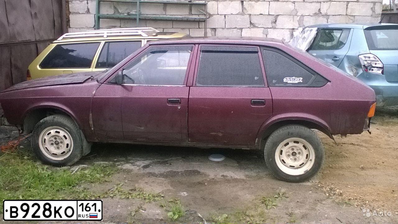 Фото автомобиля AZLK MOSKWITSCH 2141, 1998 — госномер В696АА99. Цвет: Красный
