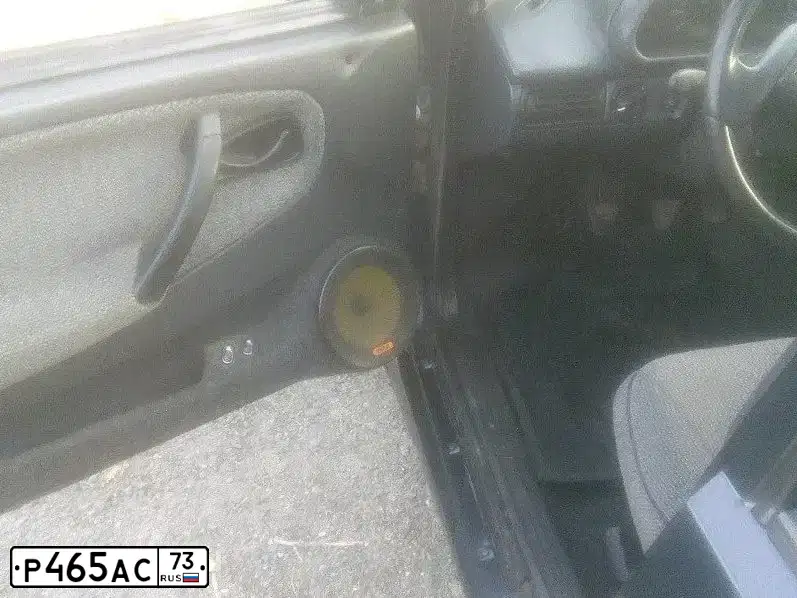 Фото автомобиля LADA 2114 SAMARA, 2005 — госномер Р465АС73. Цвет: ЧЕРНЫЙ