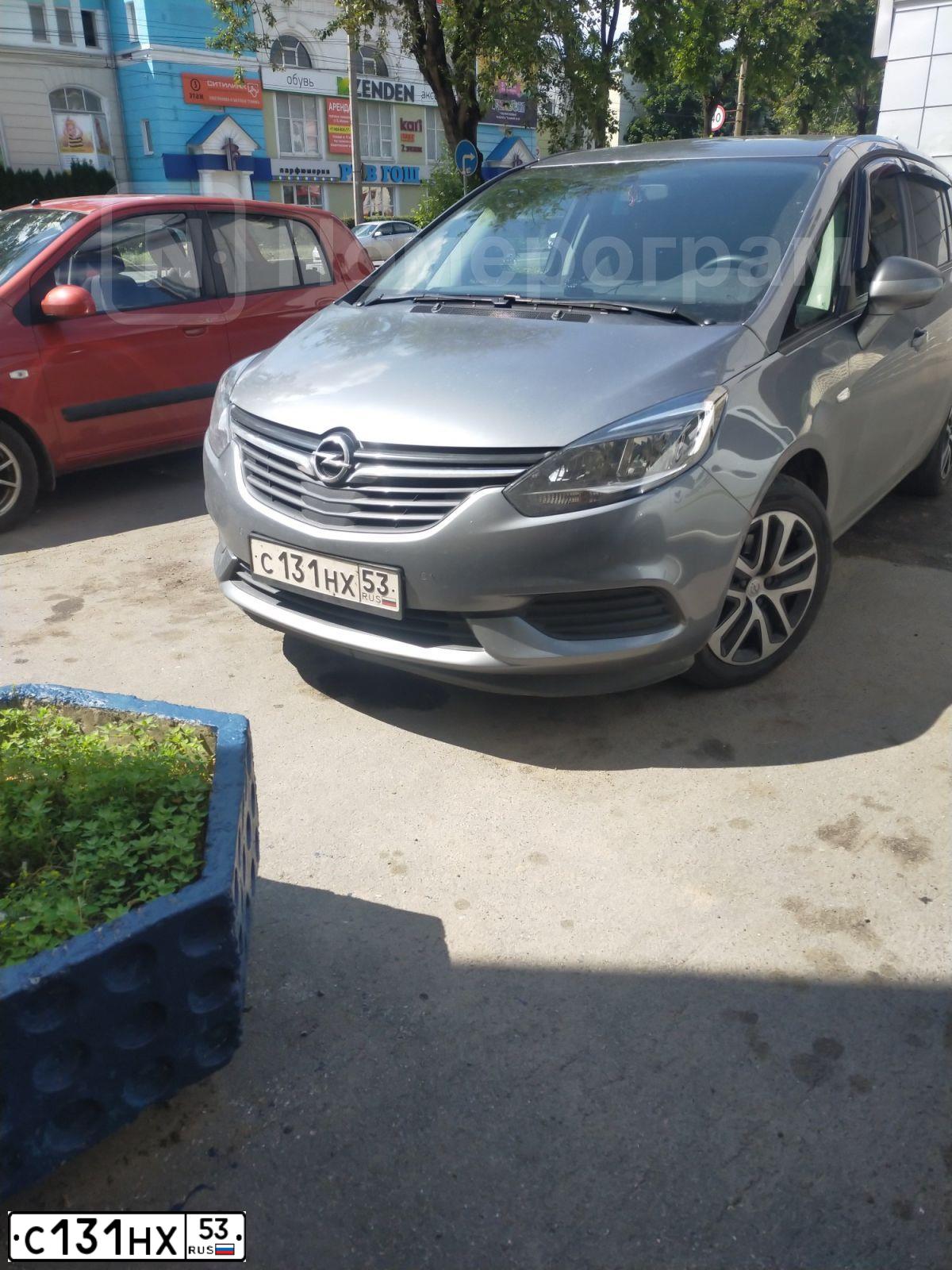 Фото автомобиля NISSAN X-TRAIL, 2006 — госномер К496КМ53. Цвет: СЕРЫЙ
