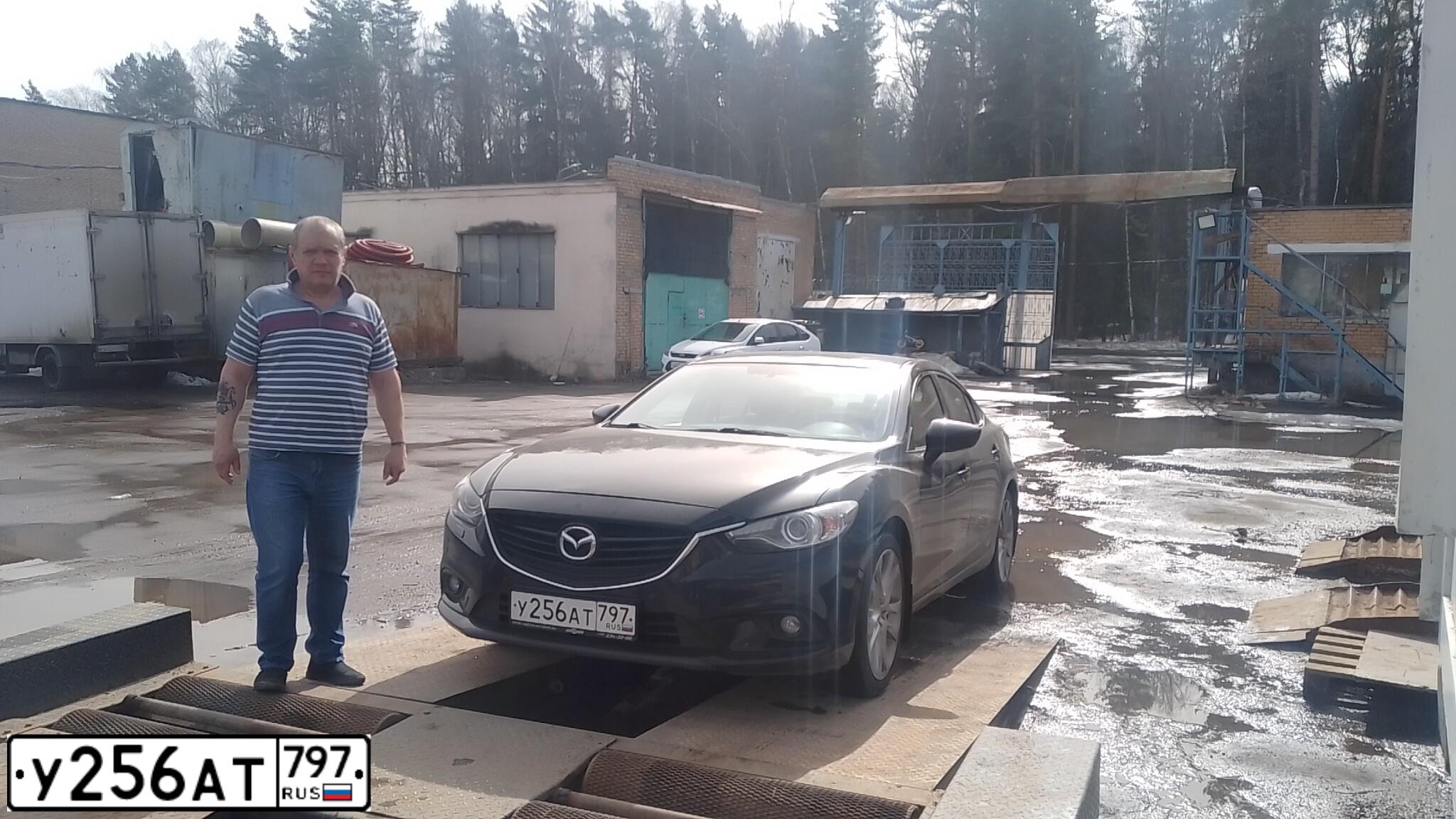 Фото автомобиля MAZDA 6, 2014 — госномер Т620ТК198. Цвет: ЧЕРНЫЙ