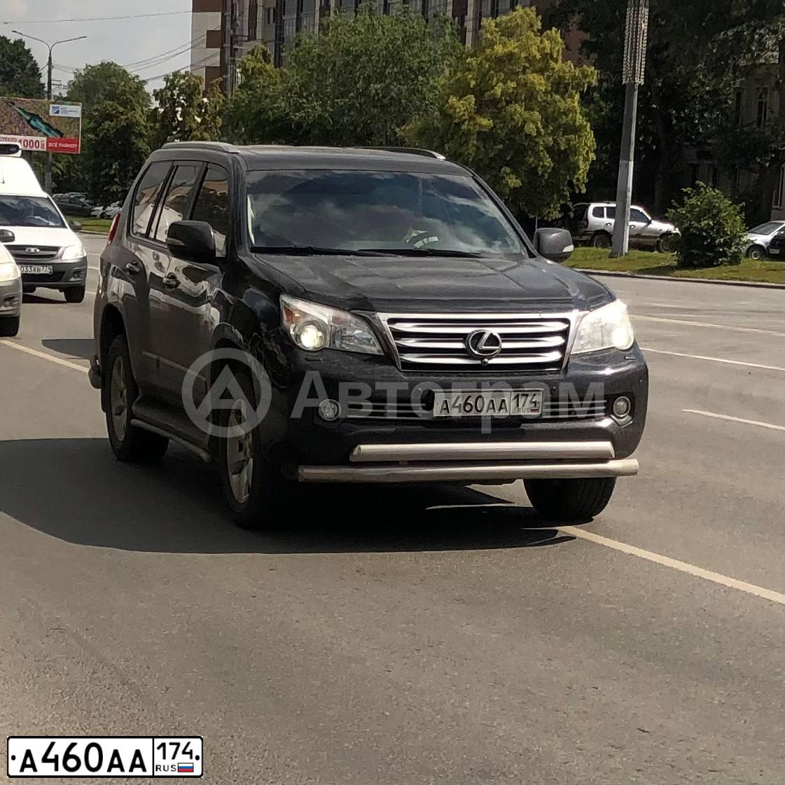 Фото автомобиля TOYOTA LANDCRUISER, 2005 — госномер А460АА74. Цвет: ТЕМНО КРАСНЫЙ