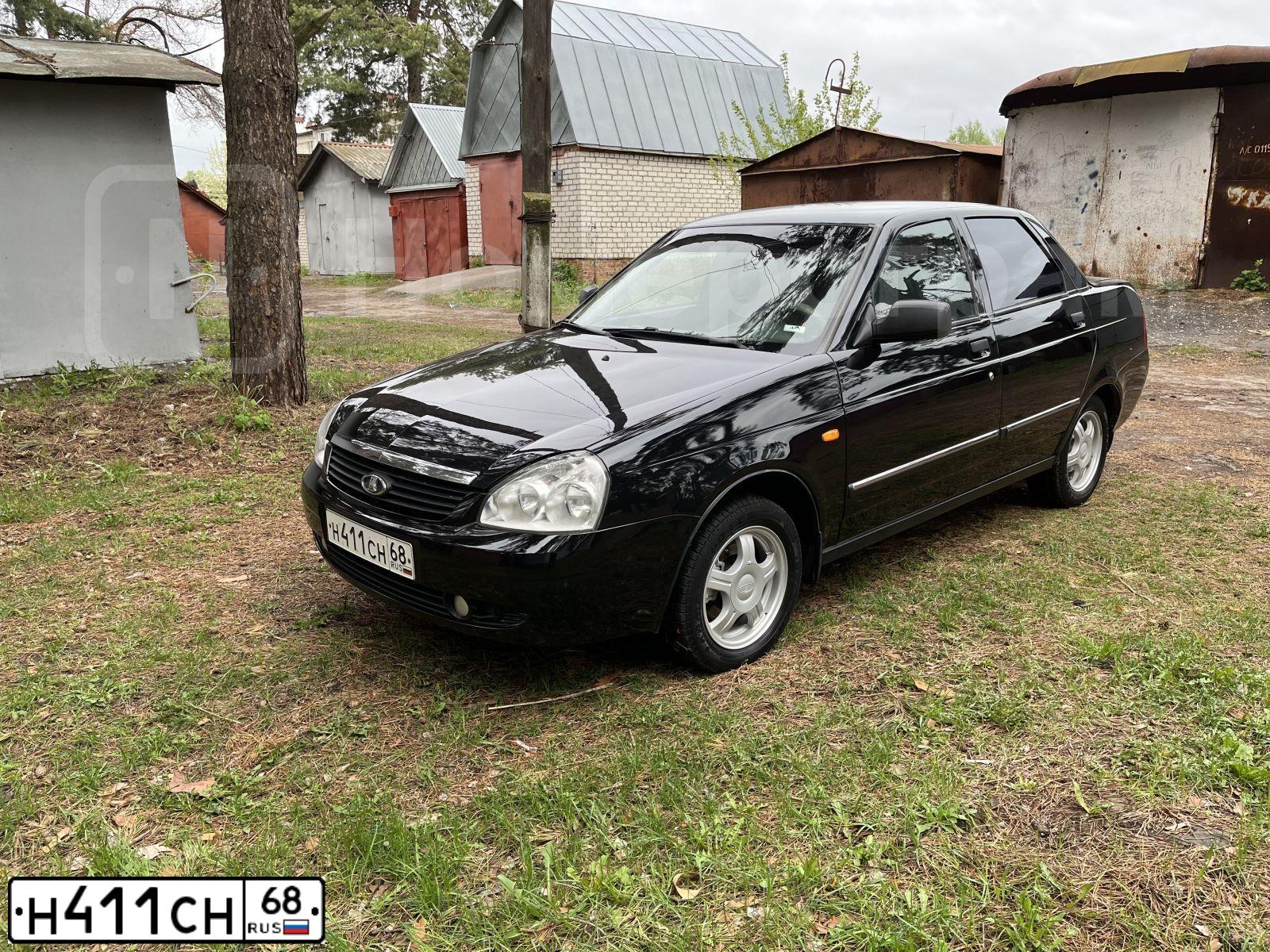 Фото автомобиля LADA 2170 PRIORA, 2008 — госномер А861ТУ62. Цвет: Темно-зеленый