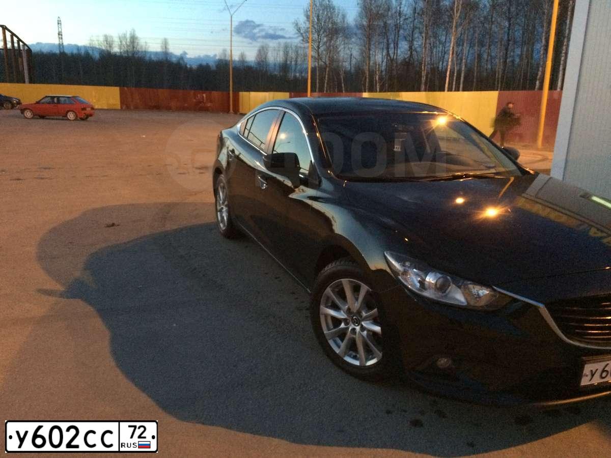 Фото автомобиля MAZDA 6, 2013 — госномер С094ЕЕ72. Цвет: ЧЕРНЫЙ
