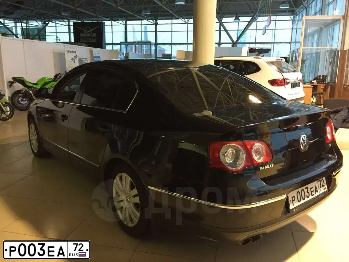 Фото автомобиля VOLKSWAGEN PASSAT, 2010 — госномер А201УХ172. Цвет: ЧЕРНЫЙ