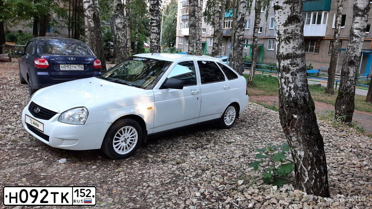 Фото автомобиля LADA 2191 GRANTA, 2015 — госномер Т981ЕУ152. Цвет: синий