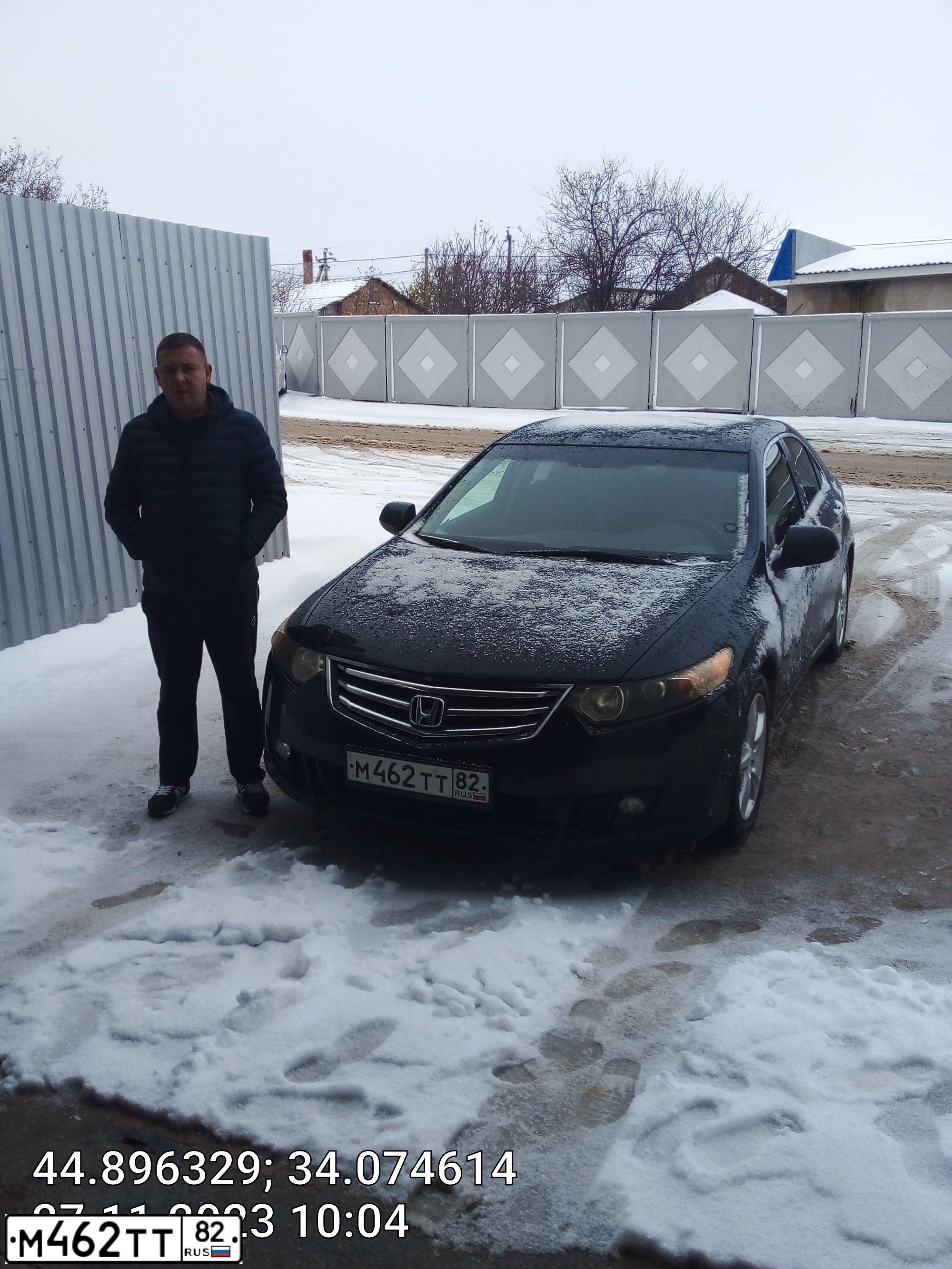 Фото автомобиля ХОНДА ACCORD, 2008 — госномер М462ТТ82. Цвет: ЧЕРНЫЙ