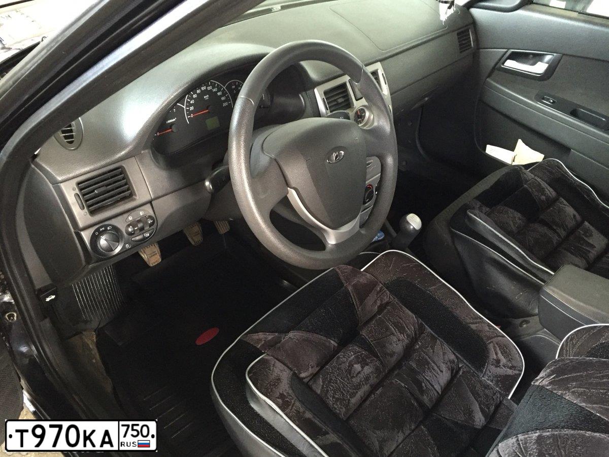 Фото автомобиля LADA PRIORA, 2013 — госномер К624УК33. Цвет: ЧЕРНО-СИНИЙ