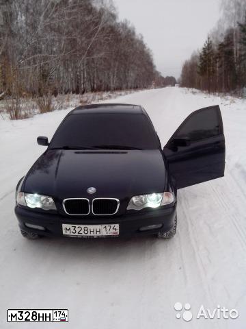 Фото автомобиля BMW SERIE 3, 1998 — госномер У849МС45. Цвет: СИНИЙ
