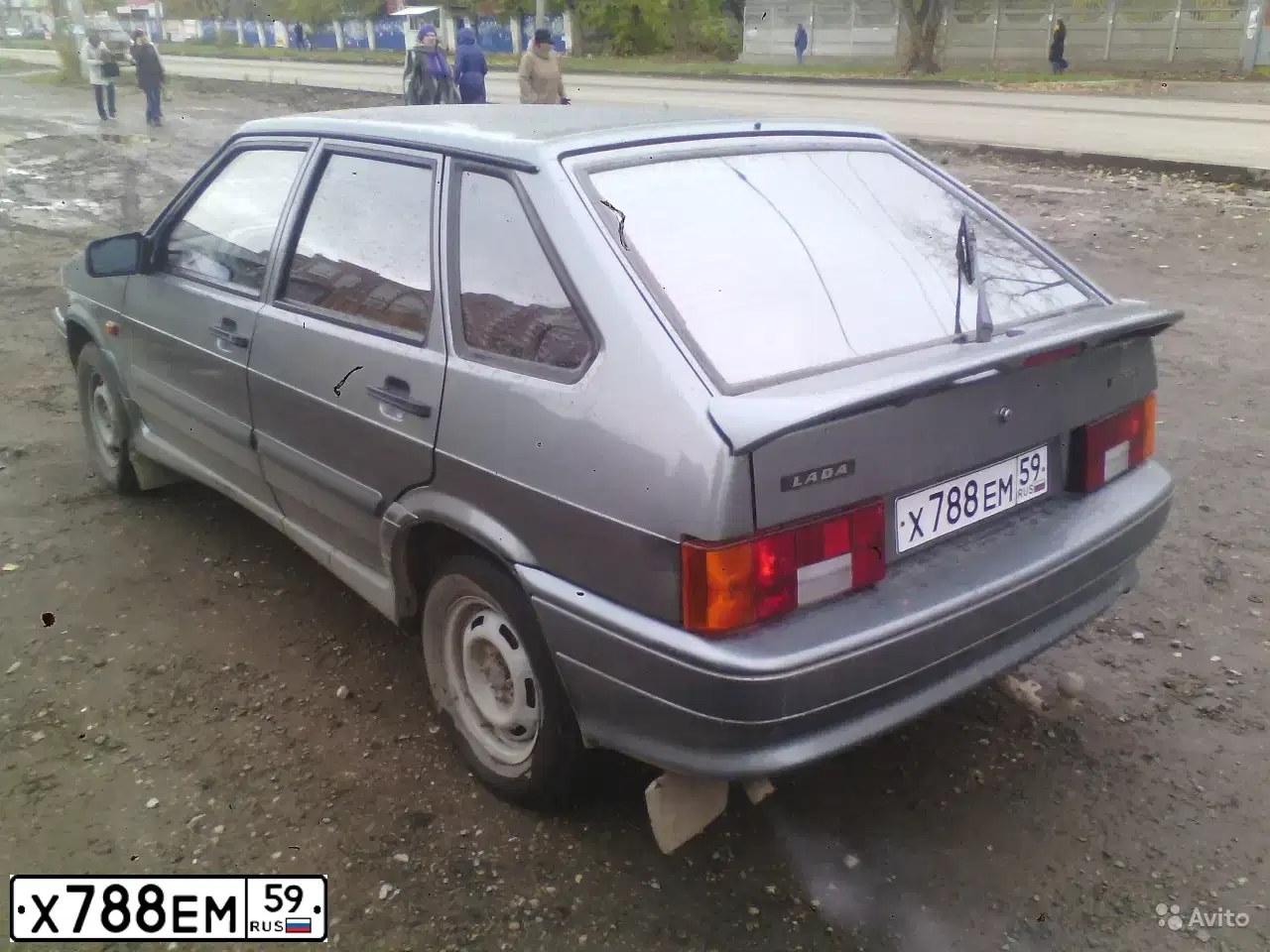 Фото автомобиля LADA 2114 SAMARA, 2008 — госномер Х788ЕМ59. Цвет: СРЕДНИЙ СЕРО-ЗЕЛЕНЫЙ МЕТ.