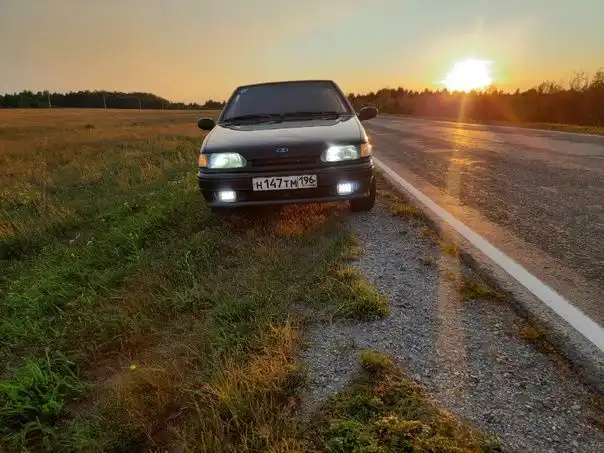Фото автомобиля LADA 2114 SAMARA, 2008 — госномер О790АХ116. Цвет: ГРАФИТОВЫЙ МЕТАЛЛИК