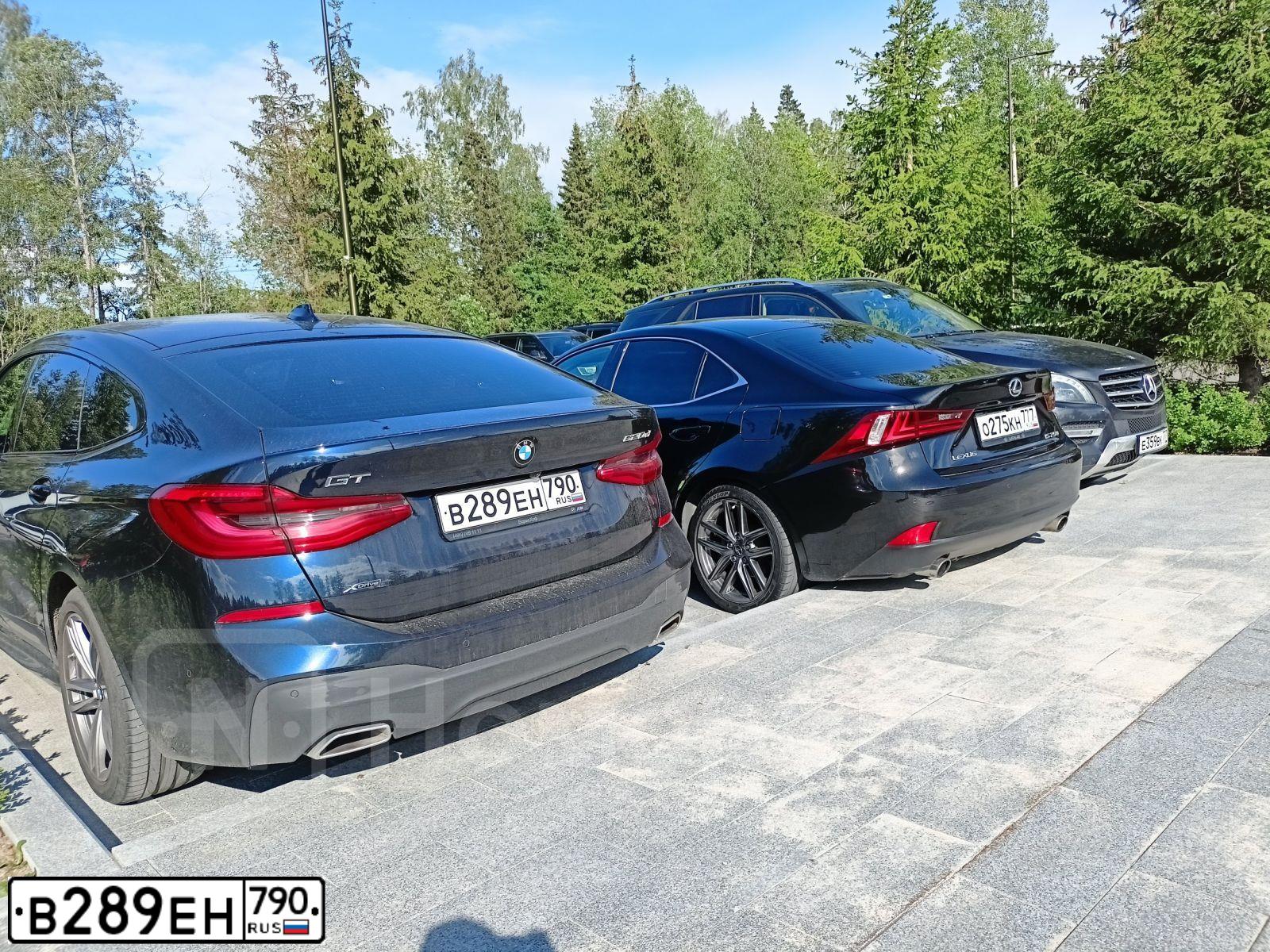 Фото автомобиля BMW SERIE 6 GT, 2020 — госномер В289ЕН790. Цвет: ЧЕРНЫЙ