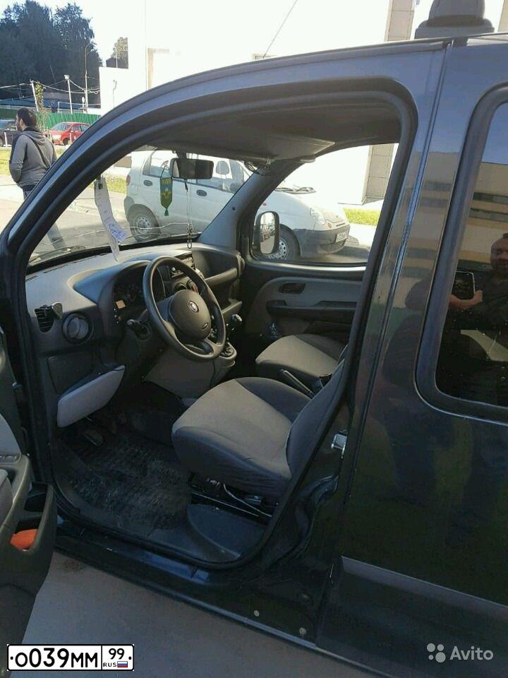 Фото автомобиля FIAT DOBLO, 2012 — госномер О039ММ99. Цвет: ЧЕРНЫЙ