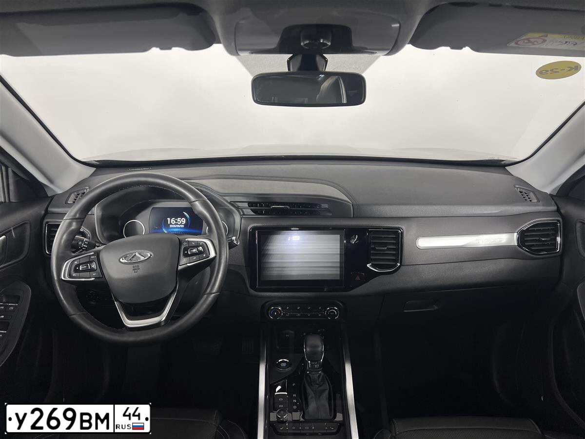 Фото автомобиля CHERY TIGGO 4, 2021 — госномер Н548ТР76. Цвет: ЧЕРНЫЙ