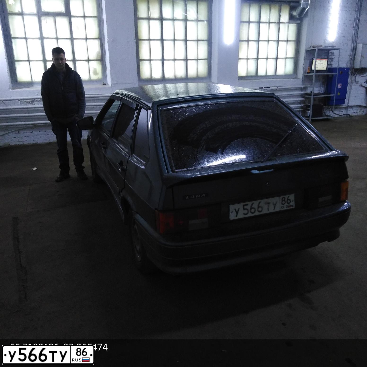 Фото автомобиля LADA 2114 SAMARA, 2010 — госномер С536ХК790. Цвет: СЕРО-СИНЕ-ЗЕЛЕНЫЙ