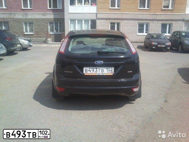 Фото автомобиля FORD FOCUS, 2010 — госномер С500УС102. Цвет: ЧЕРНЫЙ