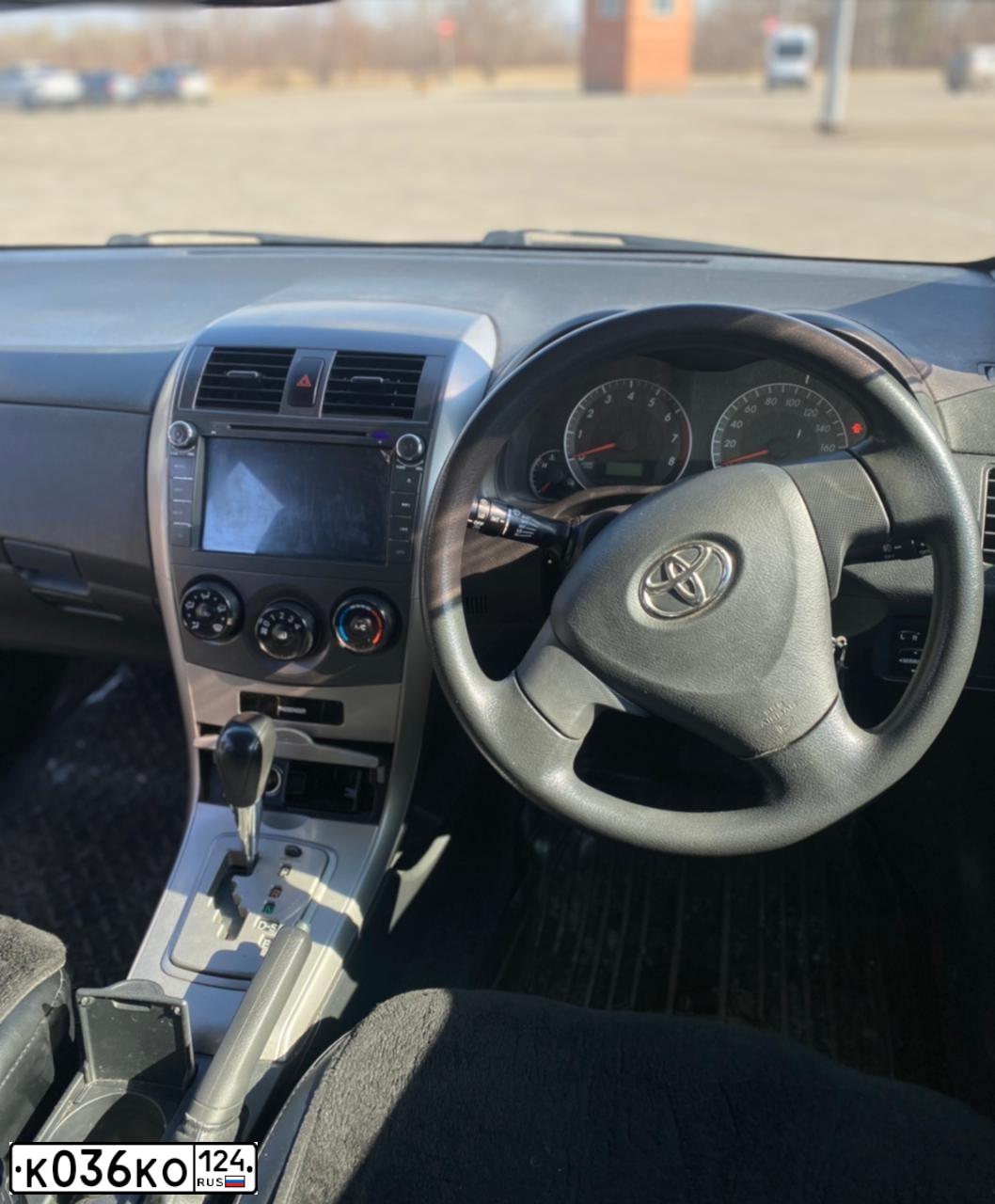 Фото автомобиля TOYOTA COROLLA, 2007 — госномер К036КО124