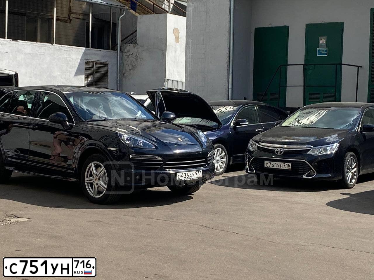 Фото автомобиля TOYOTA CAMRY, 2016 — госномер С162ТС797