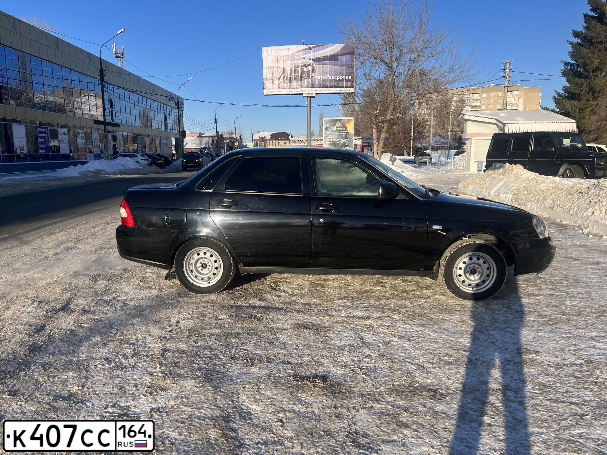 Фото автомобиля LADA 2170 PRIORA, 2008 — госномер В053ЕК181. Цвет: ЧЕРНО-СИНИЙ