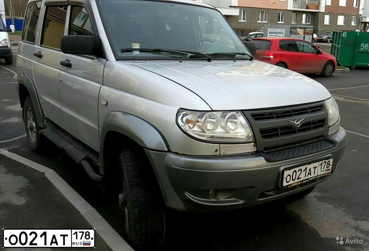 Фото автомобиля UAZ 3163 PATRIOT, 2008 — госномер О021АТ178. Цвет: СНЕЖ.КОРОЛЕВА-МЕТАЛЛИК