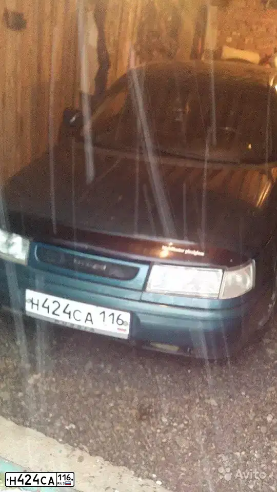 Фото автомобиля FIAT PANDA, 2008 — госномер Н424СА116. Цвет: ЧЕРНЫЙ