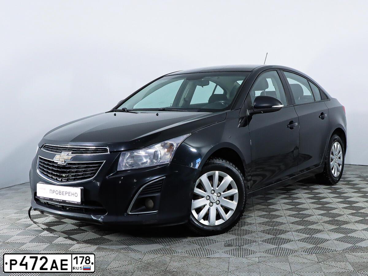 Фото автомобиля CHEVROLET CRUZE, 2013 — госномер Р472АЕ178. Цвет: ЧЕРНЫЙ МЕТАЛЛИК