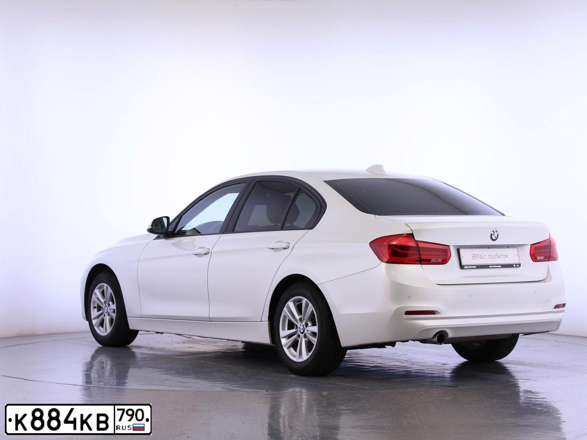 Фото автомобиля BMW 318I, 2018 — госномер С606РН58. Цвет: Белый