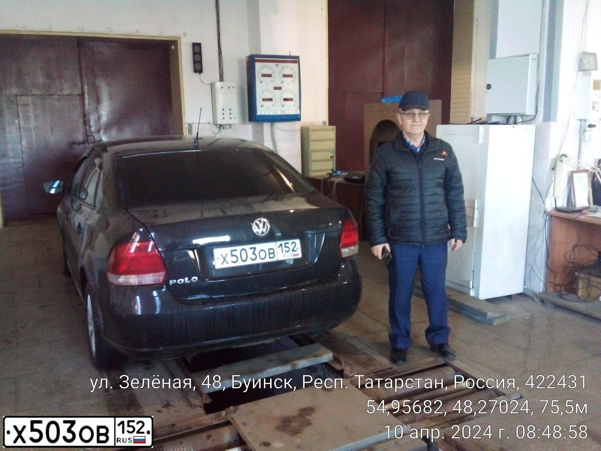 Фото автомобиля VOLKSWAGEN POLO, 2013 — госномер С997ТК716. Цвет: ЧЕРНЫЙ