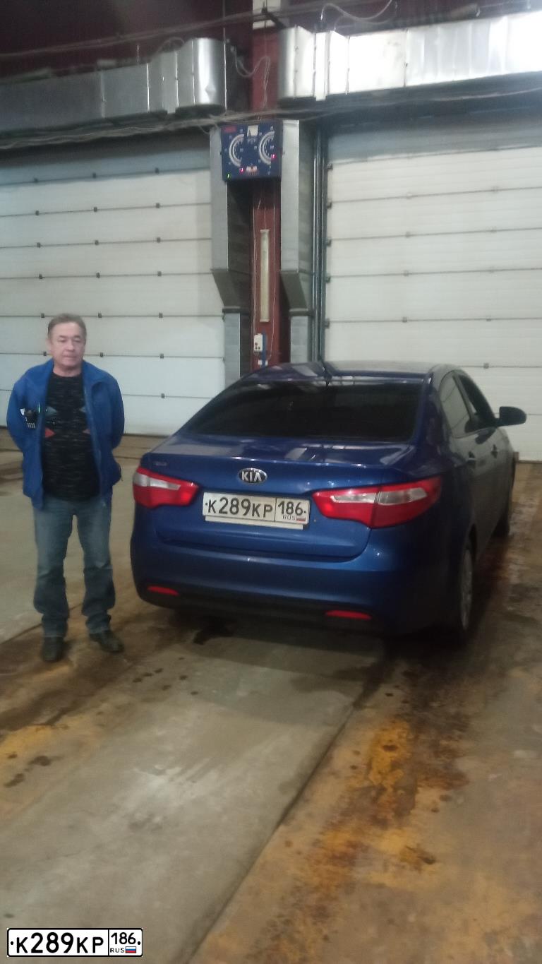 Фото автомобиля KIA RIO, 2013 — госномер С735УХ36