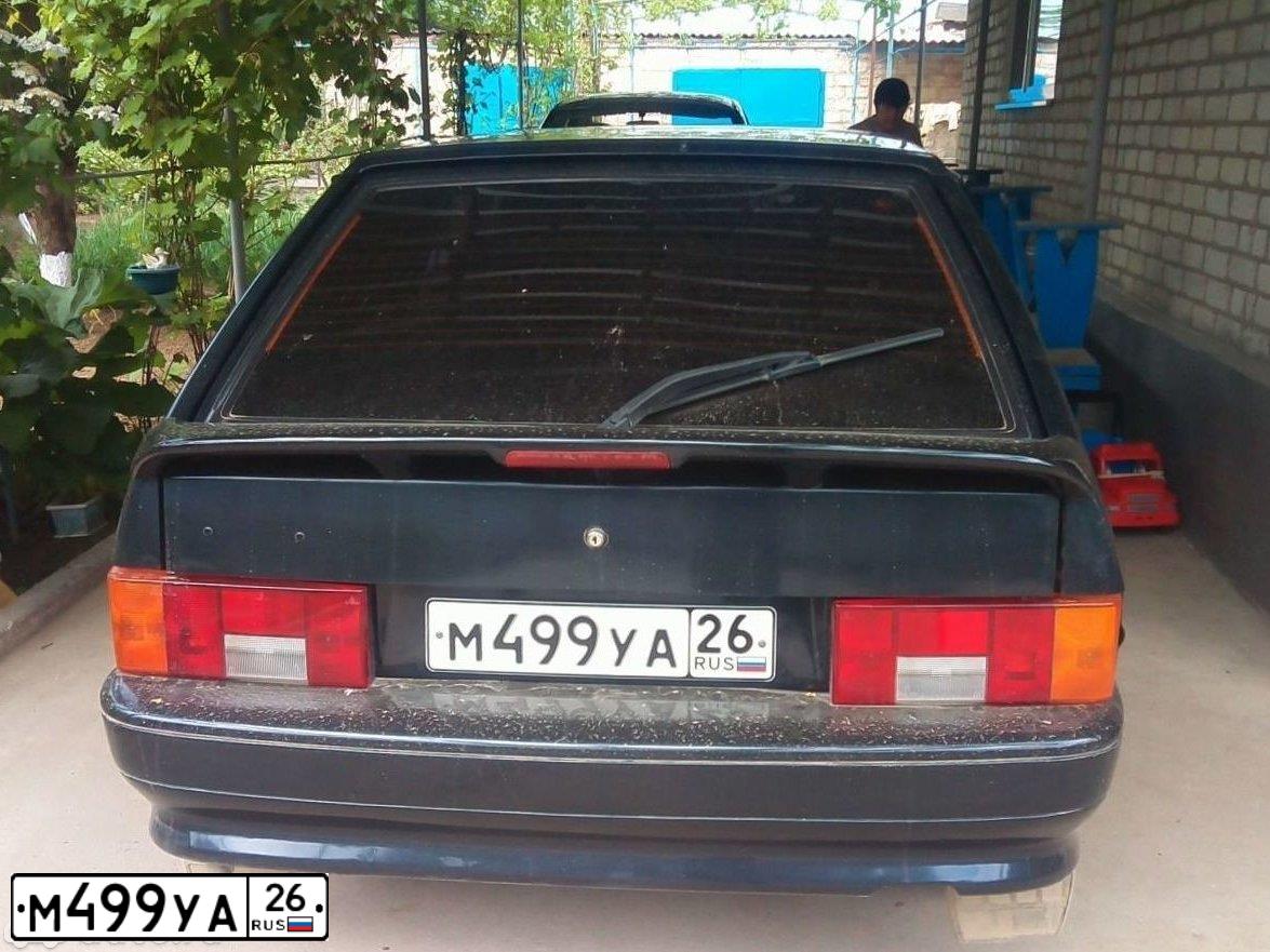 Фото автомобиля LADA 2114 SAMARA, 2006 — госномер Н341КМ15. Цвет: ГРАФИТОВЫЙ МЕТАЛЛИК