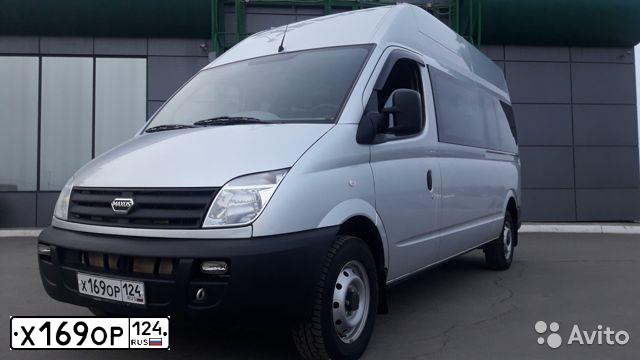 Фото автомобиля МАКСУС LD100(L6P6BK), 2009 — госномер В197УО124. Цвет: СВЕТЛО-СЕРЫЙ