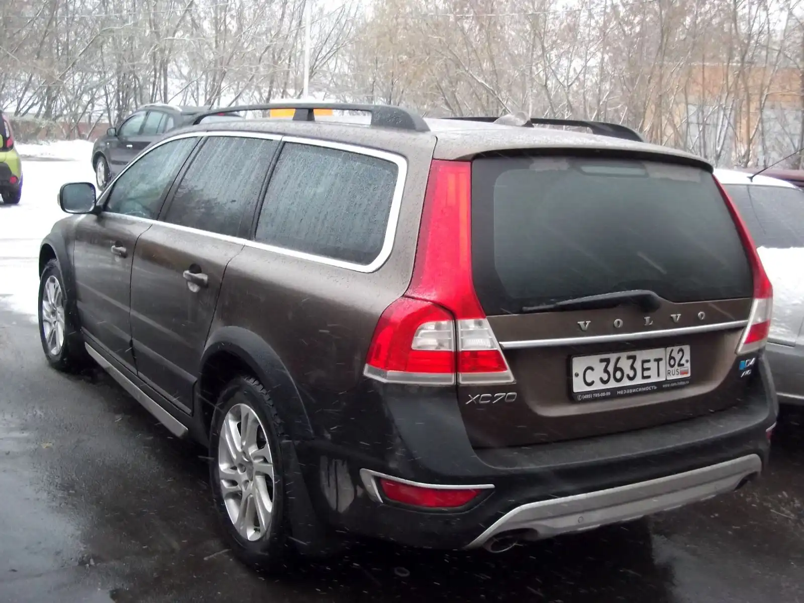 Фото автомобиля VOLVO XC70, 2014 — госномер С363ЕТ62. Цвет: СЕРО-БРОНЗОВЫЙ