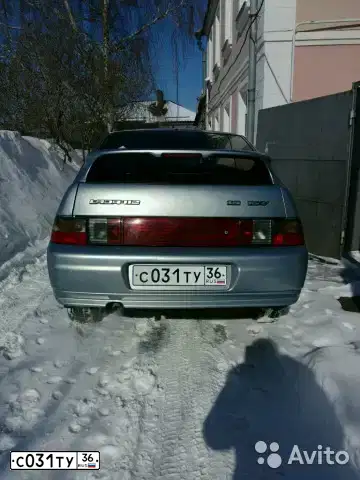 Фото автомобиля LADA 2112, 2007 — госномер С031ТУ36. Цвет: СЕРЕБРИСТО-ГОЛУБОЙ