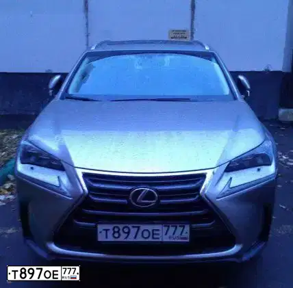 Фото автомобиля LEXUS NX, 2015 — госномер Т897ОЕ777. Цвет: СЕРЫЙ СВЕТЛЫЙ