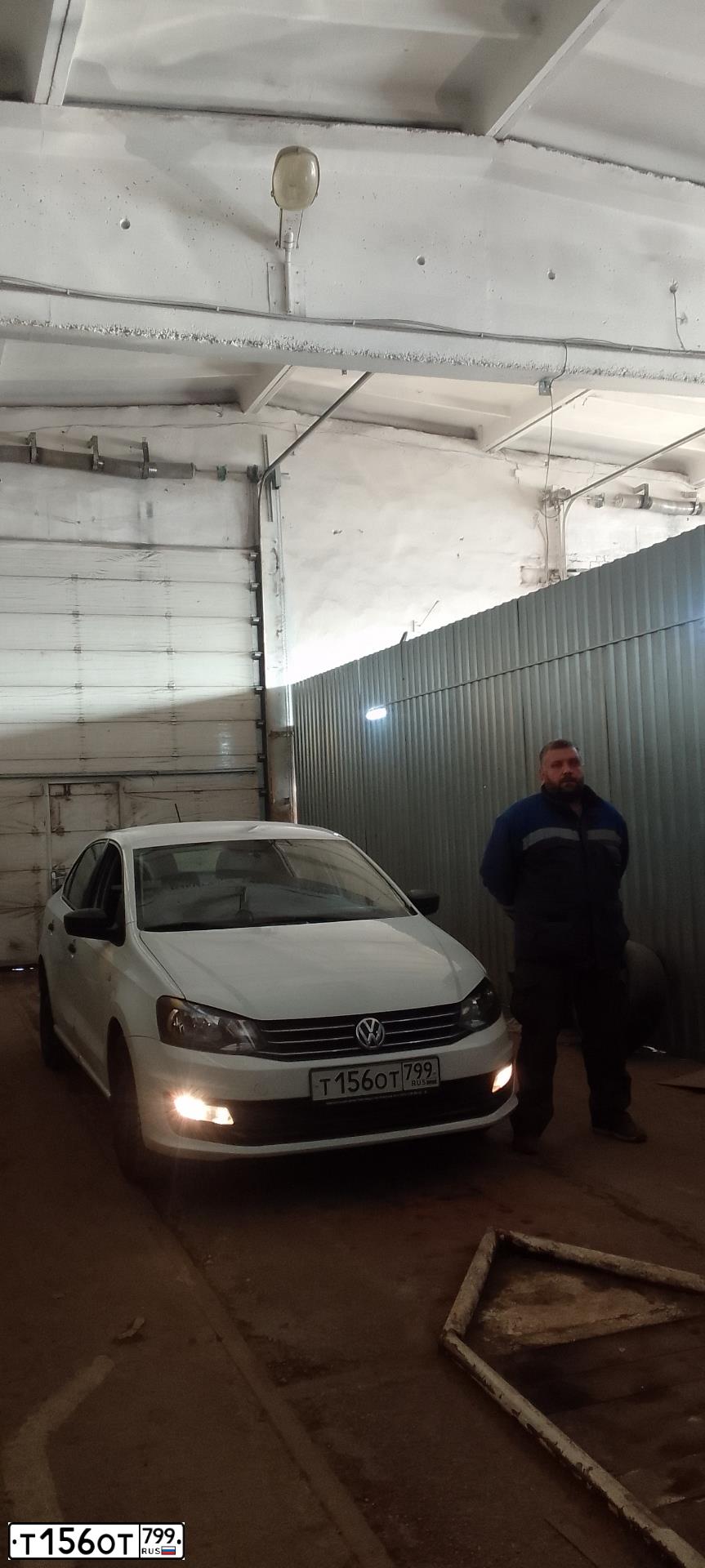 Фото автомобиля VOLKSWAGEN POLO, 2019 — госномер М250СН21. Цвет: БЕЛЫЙ