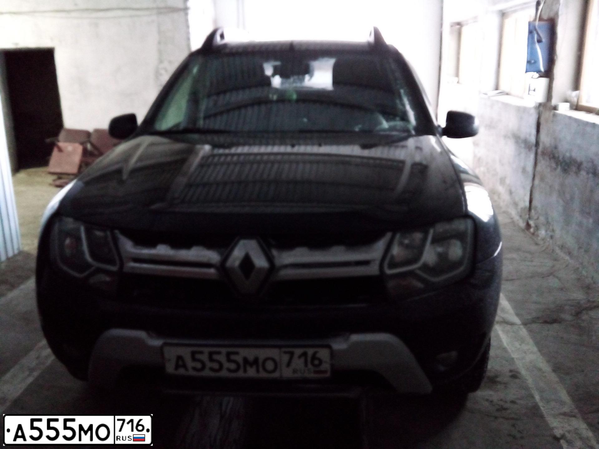 Фото автомобиля RENAULT Duster, 2017 — госномер А555МО716