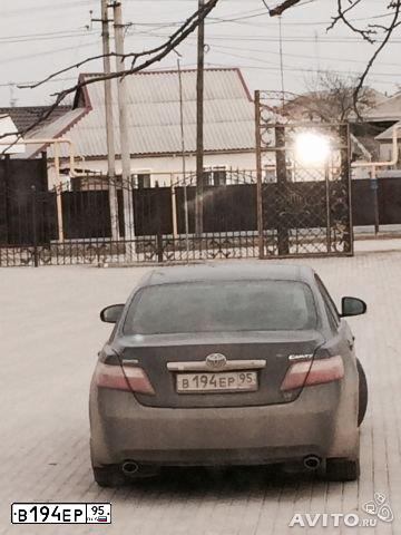 Фото автомобиля TOYOTA CAMRY, 2011 — госномер А888ХС95. Цвет: ЧЕРНЫЙ
