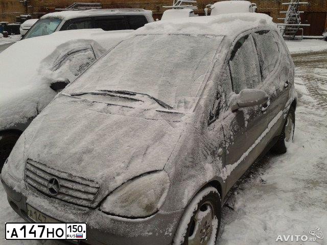 Фото автомобиля MERCEDES A-KLASSE, 1999 — госномер К335ОО97. Цвет: СЕРЫЙ
