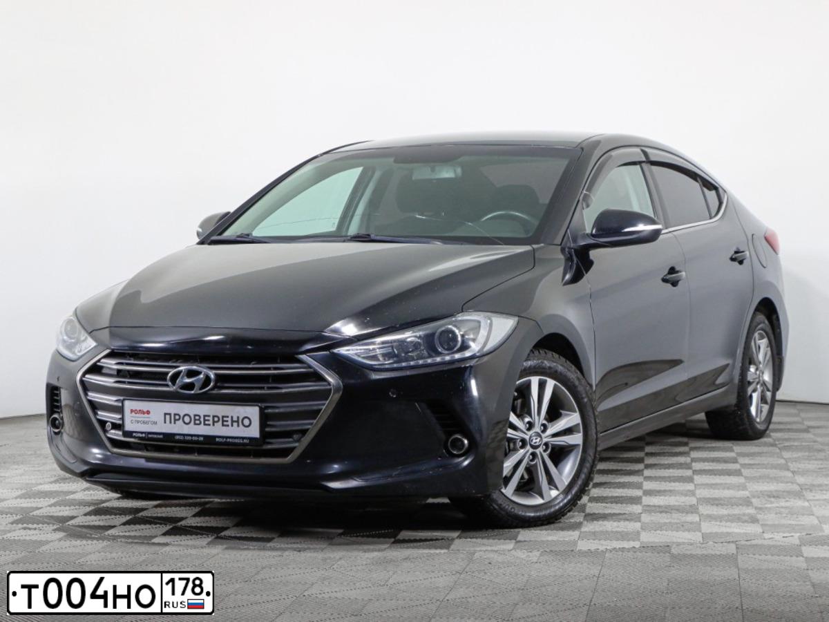 Фото автомобиля HYUNDAI ELANTRA, 2017 — госномер Е772РК147